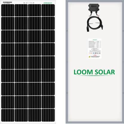 LOOM SOLAR 180 Watt \ 12 Volt (Pack of 2) Solar Panel
