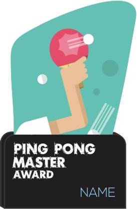 Trophykart Ping Pong Master Award - 9" Trophy