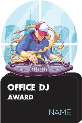 Trophykart Office DJ Award - 7" Trophy