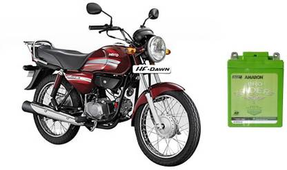 amaron ABR-PR-12APBTX25 2.5Ah Battery Sutaible For HF Deluxe 2.5 Ah Battery for Bike