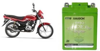amaron ABR-PR-12APBTX25 2.5Ah Battery Sutaible For Platina 2.5 Ah Battery for Bike