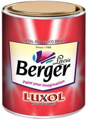 Berger Luxol Blazing White-500ml Blazing White Enamel Wall Paint