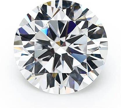 JIANGYUANGEMS 100Pcs 5.0Mm 5A Round Machine Cut Cubic Zirconia Stone Loose Cz Stones (5.0Mm)