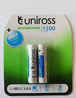 Uniross 2*HR03/AAA SERIES 1200  Battery