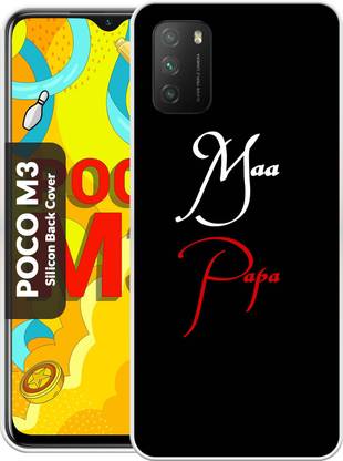 प्रिंट मेकर बैक कवर POCO M3 के लिए