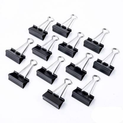 True-Ally 32 mm Size Paper Binder Clip Medium Steel Binder