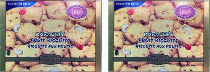 KARACHI BAKERY Fruit Hyderabad Speciality 800g (Pack of 2) Assorted Biscuit