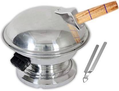 BHATI Aluminum Tandoor Bati Maker Baking Oven, Induction Bottom Cookware Set