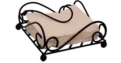 CraftKemp 1 Compartments Wrought Iron Napkin holder