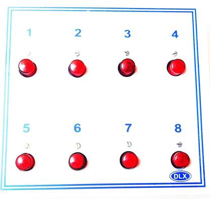 MME 8 in 1 staff calling bell indicator for schools, offices, hospitals, hotels etc. Wired Door Chime