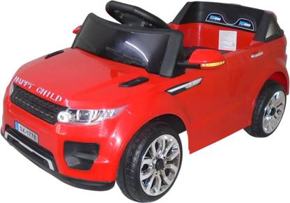 HLX-NMC Happy child Super SUV battery operated car with remote control for kids - Red Car Battery Operated Ride On
