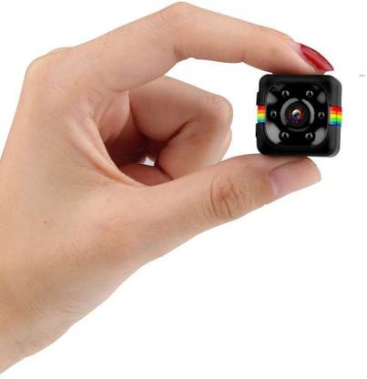 TECHNOVIEW Mini HD Spy Wireless Hidden 1080P Smallest Body Spy Camera, 12 MP, Convert Security Nanny Cam with Night Vision and Motion Detection for Car, Office, Room Indoor and Outdoor (No WiFi) Spy Camera