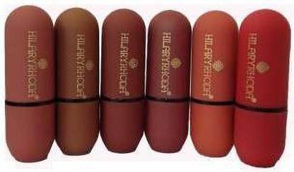 Hilary Rhoda HR-A017 Matte lipstick Set Of Six Shades (13-18)