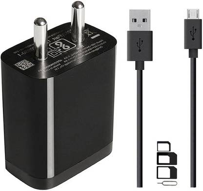 Siwi Wall Charger Accessory Combo for Moto C | Moto C2 | Moto C2 Plus | Moto E4 | Moto E4 Plus | Moto E5 | Moto E5 Play | Moto E5 Plus Charger Original Adapter Like Wall Charger | USB Charger | Mobile Power Adapter | Fast Charger | Android Smartphone Charger | Battery Charger | High Speed Travel Charger With 1 Meter Micro USB Cable | Charging Cable | Data Cable