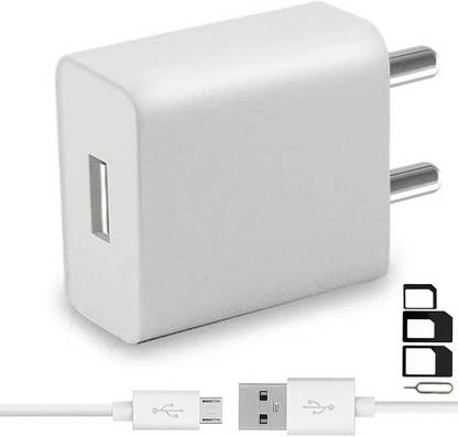 ShopsNice Wall Charger Accessory Combo for Samsung Galaxy J7 Duo, Grand Prime, J7 Prime 2, On Nxt, Grand 2, Grand Prime 4G, Grand Neo Plus, On6, Alpha, A6, Core Prime Charger Original Adapter Like Fast Power Android Mobile Smartphone Battery Charger With 1 Meter Micro USB Sync Charging Data Cable