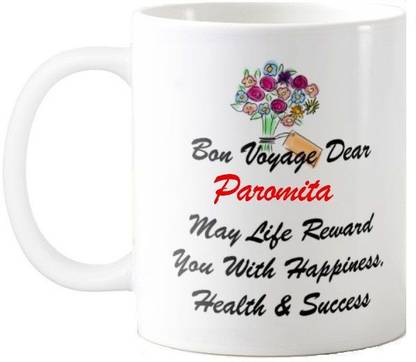 Exocticaa Farewell Paromita Retirement Wish 97 Ceramic Coffee Mug