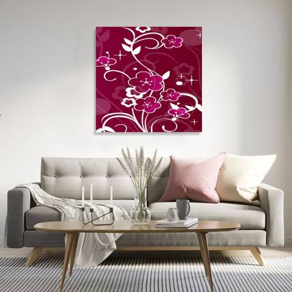 Decorative Framed Canvas Wall Art Decoration Girly Texture Digital Print Poster N&WCP-4693 Canvas Art