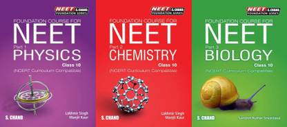 Foundation Course For Neet Combo Class 10 Physics + Chemistry + Biology