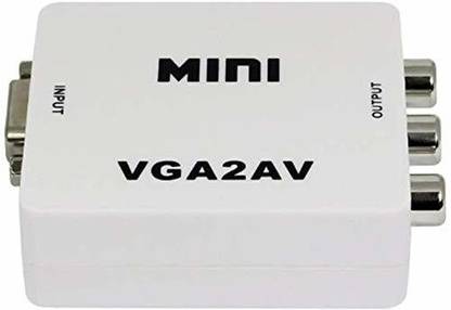 viaxos VGA2AV/CVBS Adapter Media Streaming Device