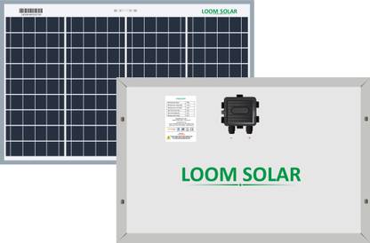 LOOM SOLAR 40 Watt 12 Volt Solar Panel