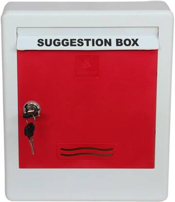 AURA PLAST Multipurpose with Lock Wall Mounted Suggestion Box Suggestion Box