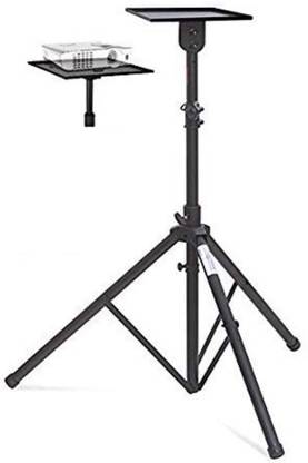 Moiz Projector Floor Stand Min.4ft - Max 6ft Adjustable from The Ground with Grip Belt (Tripod stand) Tripod
