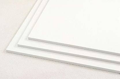 captainkraft Sunboard/Foam Board Sheet (Pack of 5, Used for Craft, DIY Projects and School Projects) (A4 (8.3 x 11.7 inch))