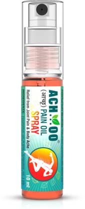 ACH...OO Pain Oil Spray Ayurvedic Pain Relief Spray with 100% Natural Actives for Joint, Body & Muscle pain relief Liquid