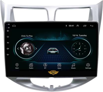 ATEEN Car Android Music System For Hyundai Verna Fluidic With 9" inch(2/16) android9/10 Navigation touch Display Android Player/Stereo Car Stereo