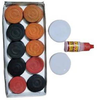 Noddy COINS- 5 Carrom Pawns