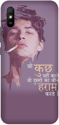 bigcraft Back Cover for Mi Redmi 9A Attitude Boy,Stylish Boy Printed