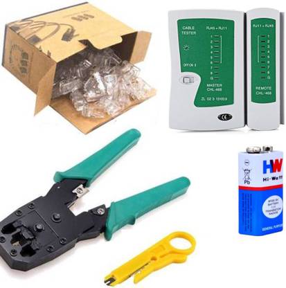 D.V TECH 3IN1 PROFESSIONAL SET OF CRIMPER TOOL SET OF CRIMPING TOOL Manual Crimper