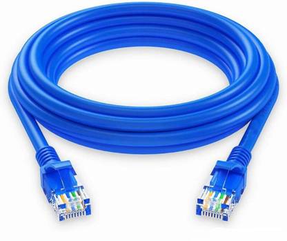 ULTRABYTES LAN Cable 10 m CAT 6 LAN Cable RJ45 Ethernet Cable, Network Cable, Patch Cable 10 m LAN Cable (Compatible with Computer, Laptop, Printer, Network Media Player,