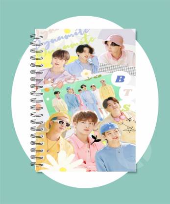 Macro OFFICIALLY LICENSED BTS COLLECTION A5 Diary YES 160 Pages