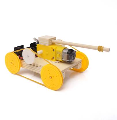 KitsGuru DIY Tank Model STEM Educational Toy Learning Kit Educational Electronic Hobby Kit