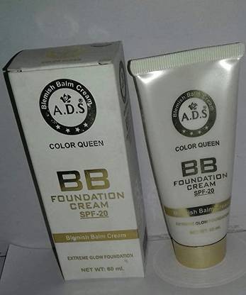 ads B.B Cream Extreme Glow Foundation Color Queen | Spf-20, B.B Cream Foundation