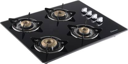 Sunflame CT-EXCEL 4B AI Stainless Steel Automatic Hob