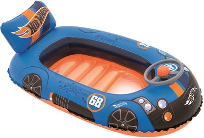 NHR 112 x 71 cm , Inflatable Speed Beach Boat for Kids (3 to 6 Years) Inflatable Pool Accessory