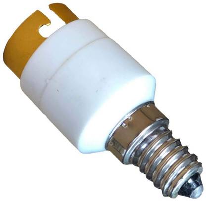 Decobell E14 To B22 Lamp Adaptor Connector Light Base Bulb Socket Flame Ant Bakelite Durable Safe Non Electric Leakage Aluminium Plastic In India Decobell E14 To B22 Lamp Adaptor, Are Light Socket Plug Adapters Safe