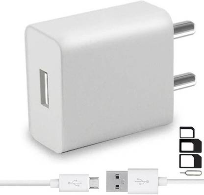 ShopMagics Wall Charger Accessory Combo for Mobiistar C1, Mobiistar C1 Lite, Mobiistar C2, Mobiistar CQ