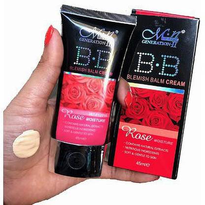 ads B.B Cream Rose Moisture Instant Solution 60 Ml for Soft & Glowing Skin | B.B Cream for daily use in makeup