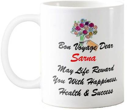 Exocticaa Farewell Sarna Retirement Wish 97 Ceramic Coffee Mug