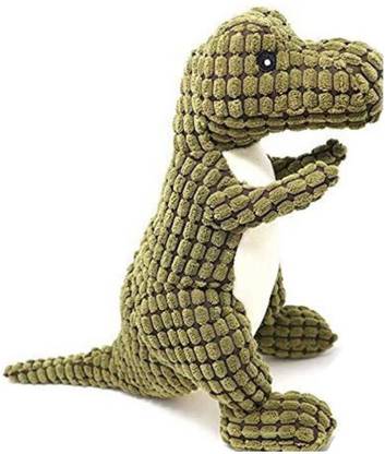 KUTKUT Toy for Aggressive Chewer Dinosaur Plush Dog Toy, Chewing and Durable Cotton Chew Toy, Plush Toy, Squeaky Toy For Dog & Cat