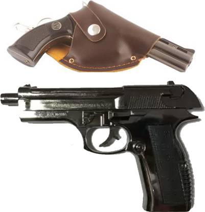 Ala Flame Pocket Lighter Revolver AND 608 Heavy Metal Shaped Gun Lighter With Windproof Flame Gas refillable Gas Lighter Cigarette Pocket Lighter - Hookah Lighter- Windproof Lighter - Jet Flame Pocket Lighter