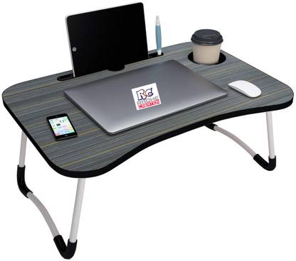 radhe creation Wood Portable Laptop Table