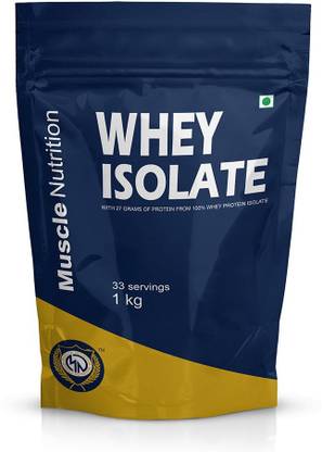 Muscle Nutrition 100% Whey Isolate Protein 1 Kg 100% Authentic Products Whey Protein