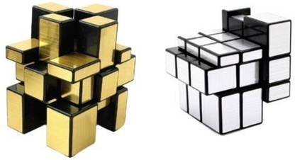 Pink & green Mirror Cube