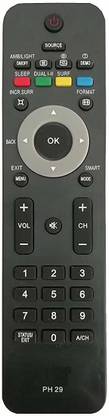 BhalTech PH29 Led LCD Tv Remote Control Without USB Function Compatible with LED LCD Philips Remote Controller