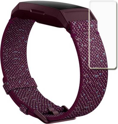 WONTONS Impossible Screen Guard for FITBIT CHARGE 4 & CHARGE 3 WOVEN BAND