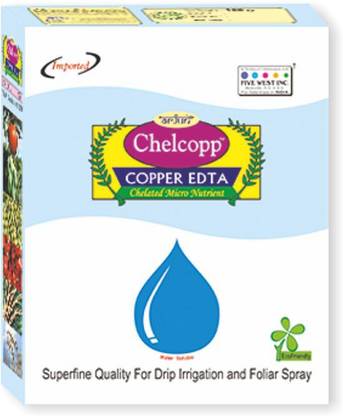 Chelcopp Copper (12% Cu) Fully Chelated with EDTA Fertilizer